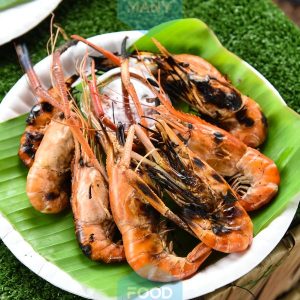 กุ้งเผา