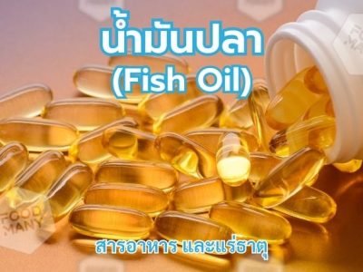 น้ำมันปลา (Fish Oil)