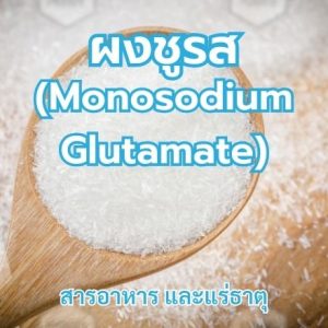 ผงชูรส (Monosodium Glutamate)