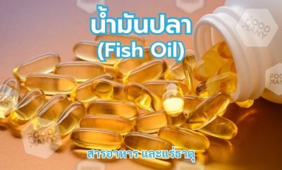 น้ำมันปลา (Fish Oil)